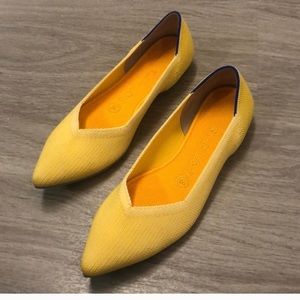 Rothys size 7.5. “Sunshine “ yellow
